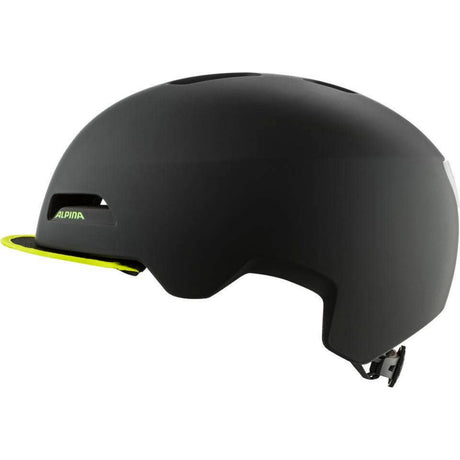 Alpina sports urban helm brooklyn 52-57 mat zwart geel