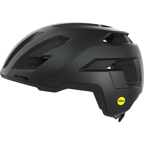 Olympic sportswear alpina sports tour helm taunus gravel mips 59-61 mat zwart