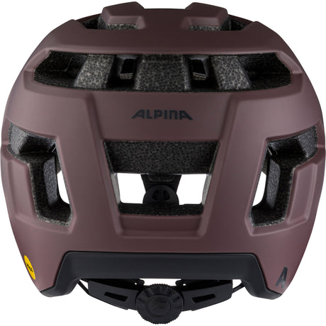 Olympic sportswear alpina sports tour helm taunus gravel mips 52-56 mat donkerbr