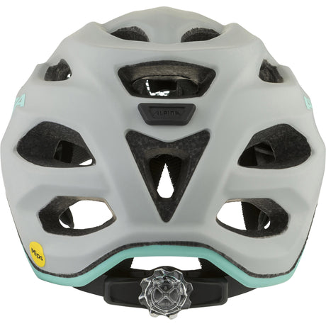 Olympic sportswear alpina sports kinderhelm apax jr. mips 51-56 mat turq grijs