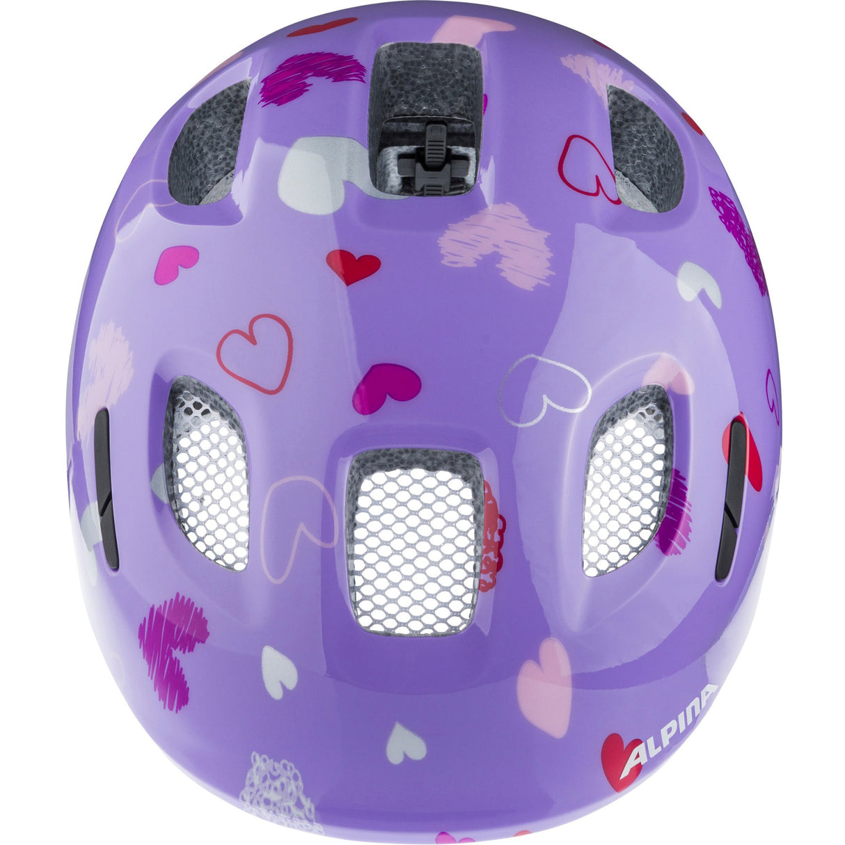 Olympic sportswear alpina sports kinderhelm ximo 2 purple hearts 45-49 glans