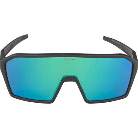 Olympic sportswear alpina sports sportbril ram q-lite jade spiegellens zwart