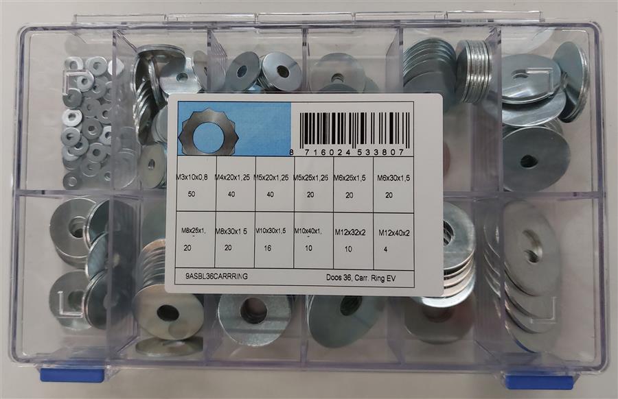 Assortiment carrosserieringen elvz