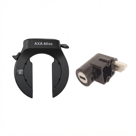 Axa ringslot atlas zwart + accuslot bafang