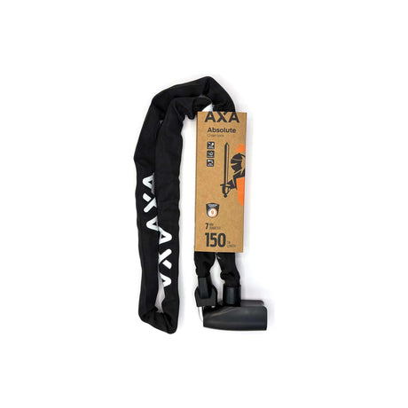 Axa kettingslot absolute 7-150 - zwart