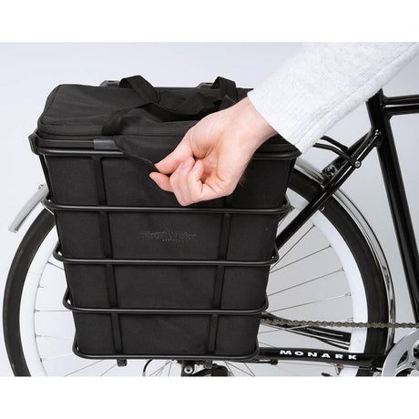 Atranvelo mandtas add 25 basket bag add 25 black