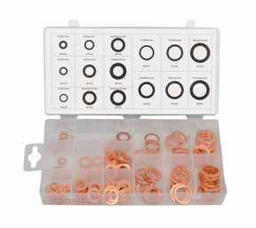 Awtools koperen ringen 150szt. mix