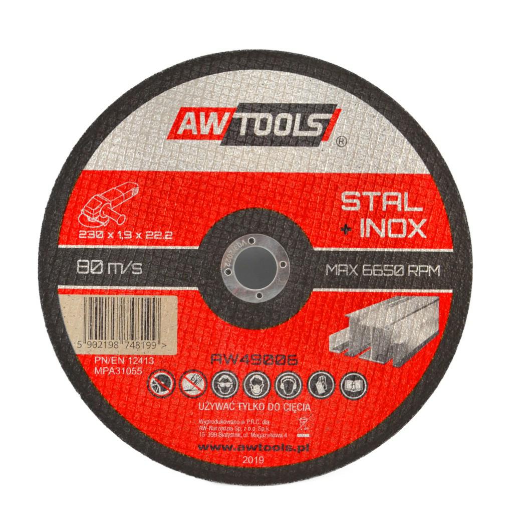 Awtools metalen schild 125*1,2mm