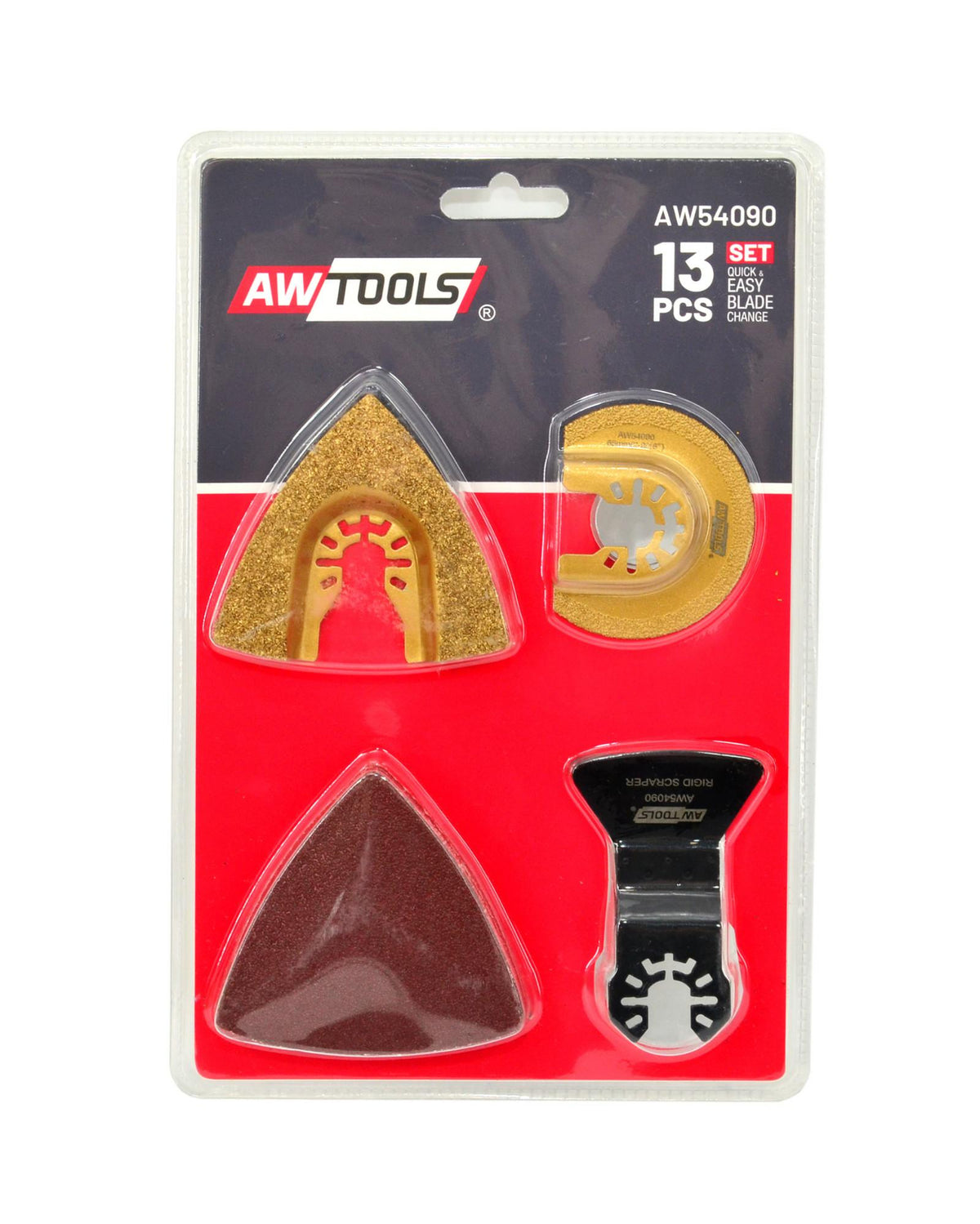 Awtools mt een set van messen 13szt.