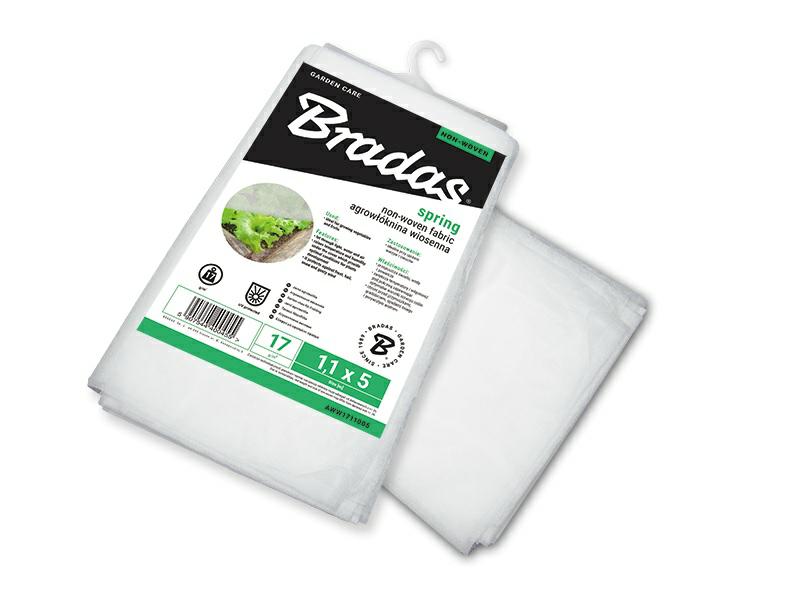Bradas witte veer agrofibrous 17g 1,1x 15m