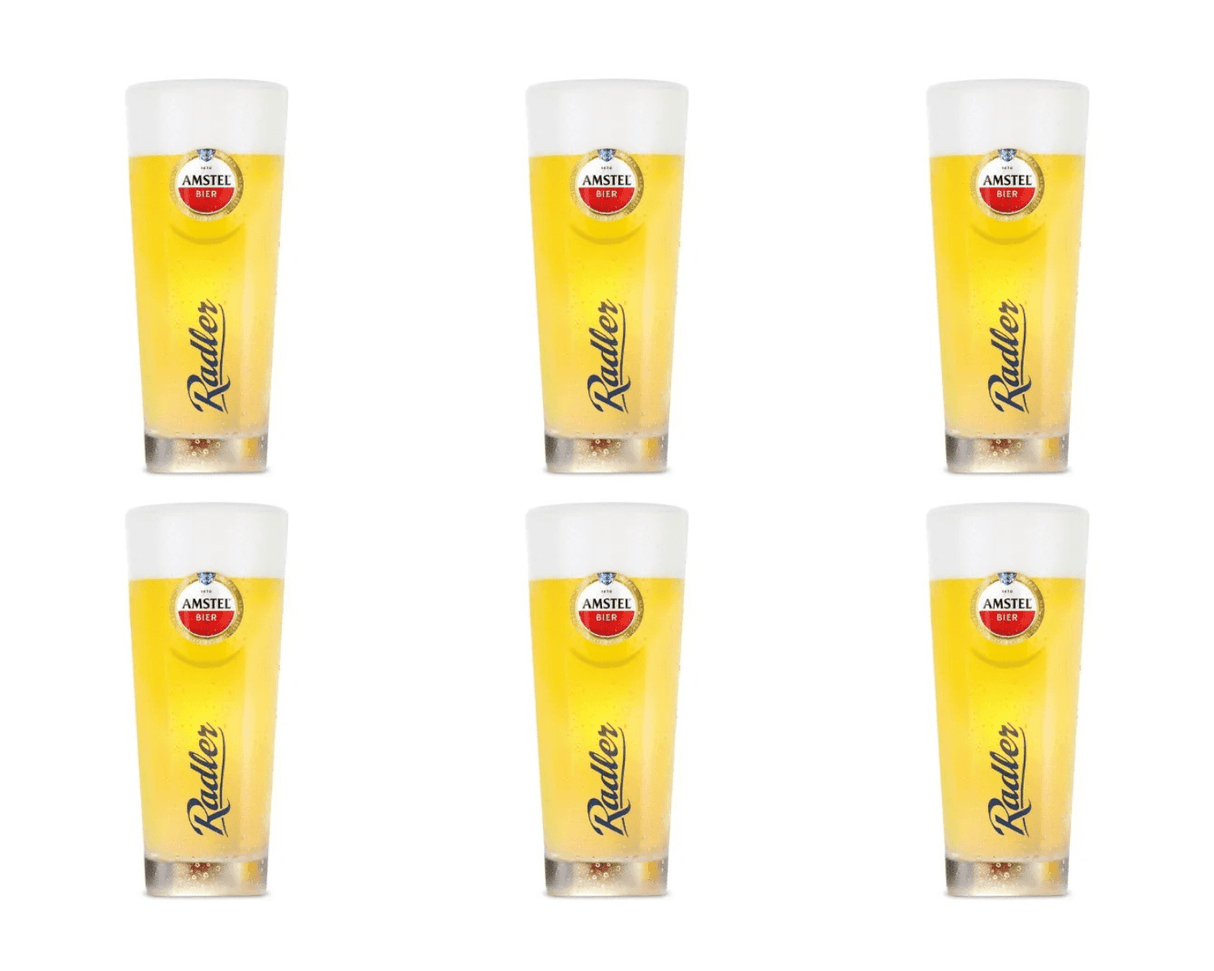 Amstel radler glas (6x30cl)