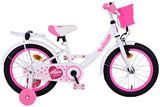 Volare Ashley Children's Bike - Girls - 16 pouces - blanc