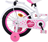 Volare Ashley Bike para niños - niñas - 16 pulgadas - blanco