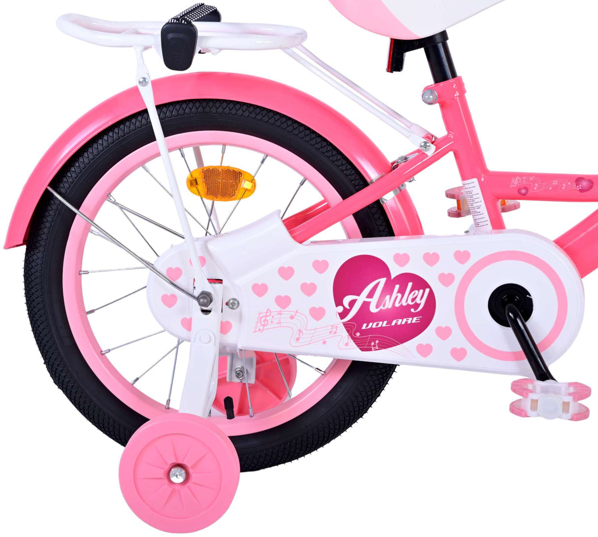 Volore Ashley Kanner Bike Meedercher 16 Zoll rosa rout