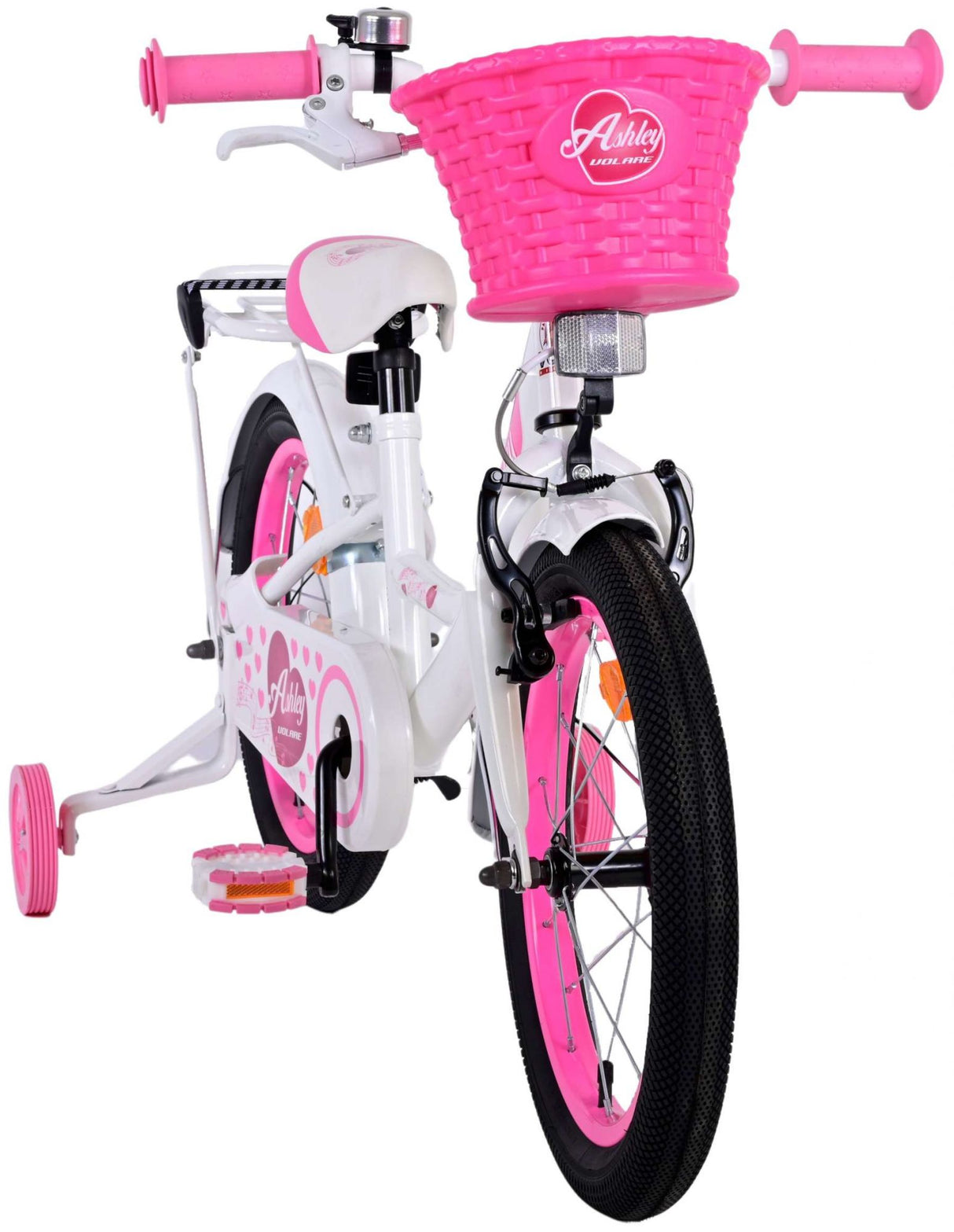 Volare Ashley Children's Bike - Girls - 16 pouces - blanc