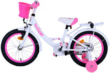 Volare Ashley Bike para niños - niñas - 16 pulgadas - blanco