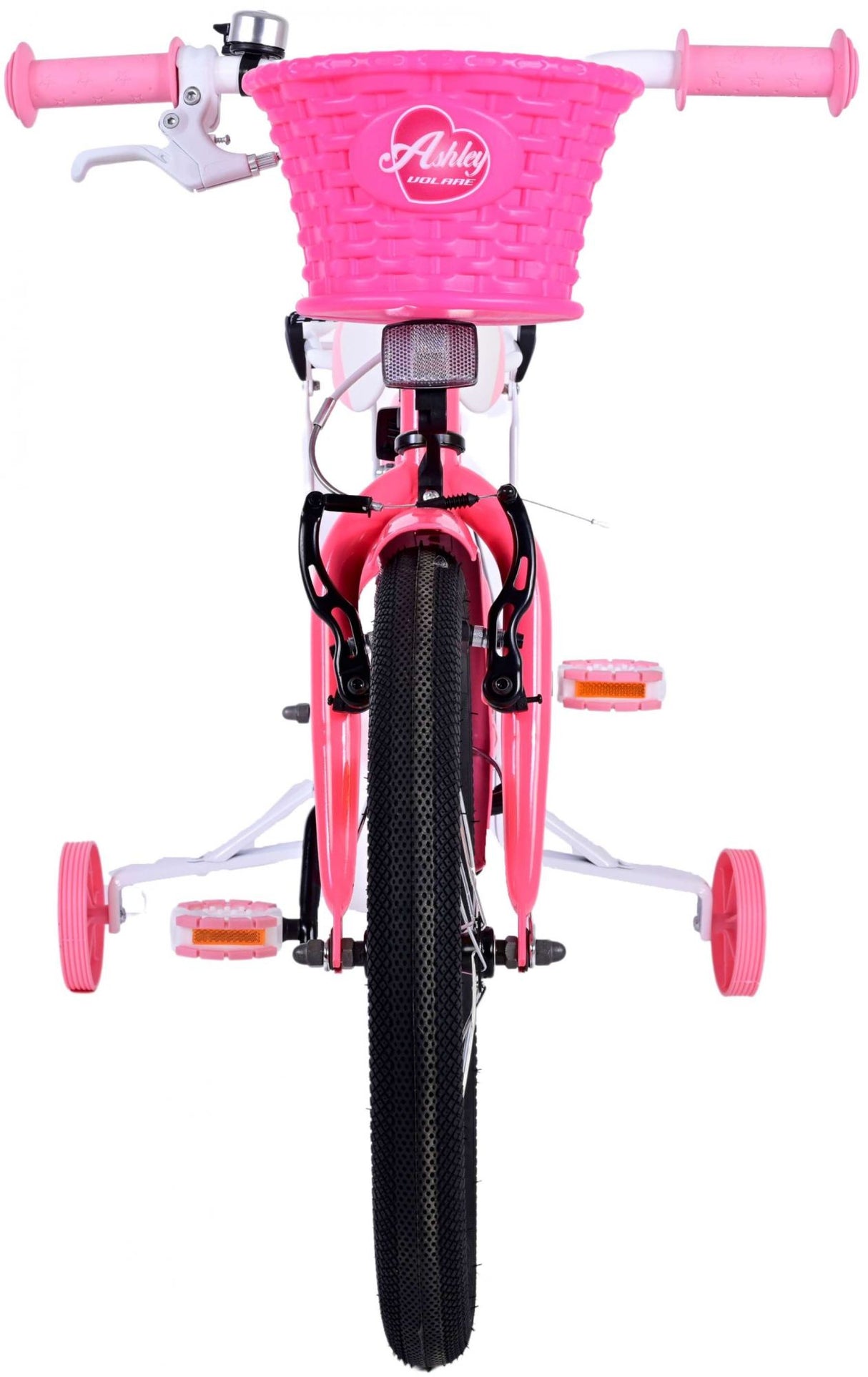 Chicas de bicicleta infantil de Vlare Ashley Red rosa de 18 pulgadas de 18 pulgadas