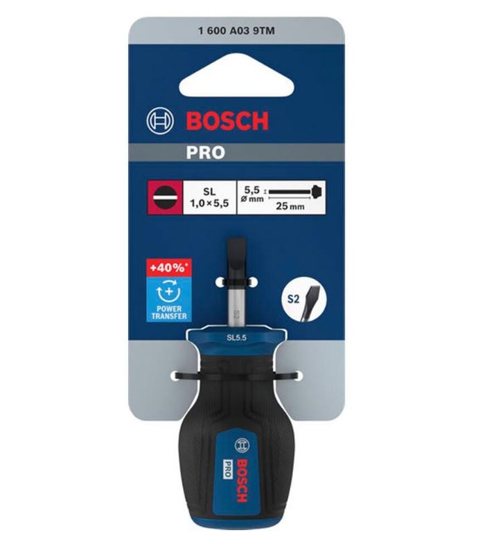 Bosch korte schroevendraaier sl1,0 x 5,5 x 25mm ♪ i'm sorry ♪