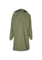 Basil poncho mosse unisex olive green m l