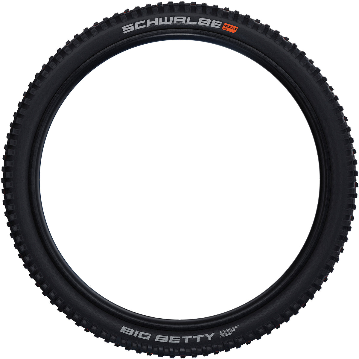 Vouwband Schwalbe Big Betty Super Gravity 29 x 2.60 65-622 mm - zwart