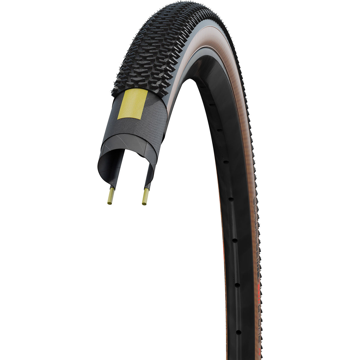 Schwalbe vouwband g-one r pro 28 x 1.70 45-622mm - transparent sidewall