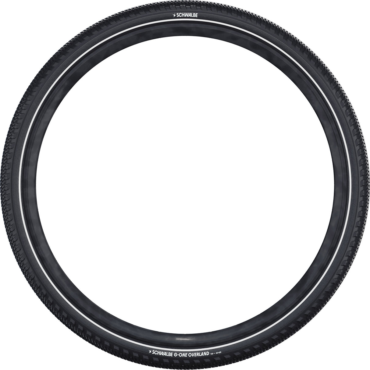 Schwalbe vouwband g-one overland perf 45-622 tlr +r zwart