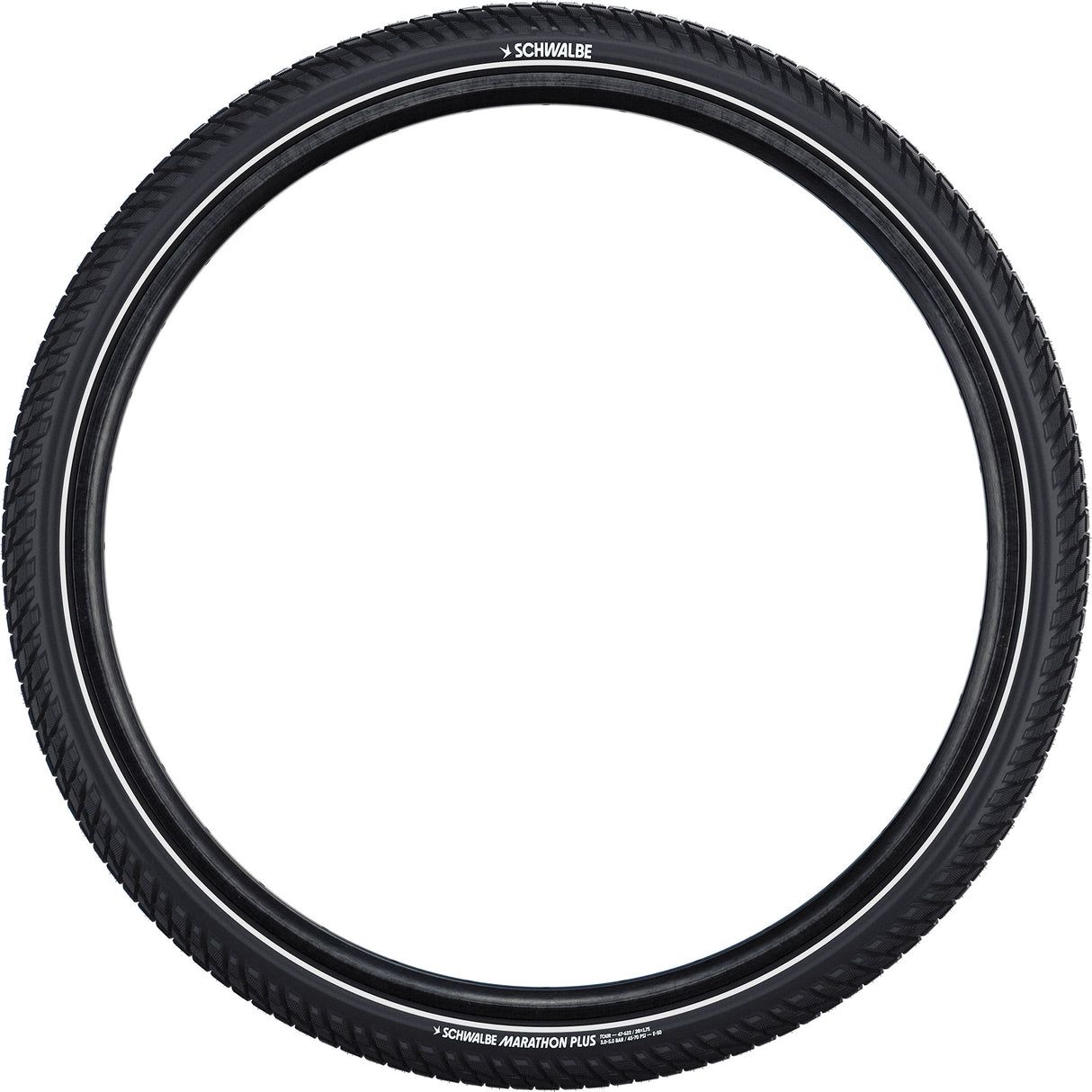 Schwalbe draadband marathon plus tour perf 55-584 +r zwart