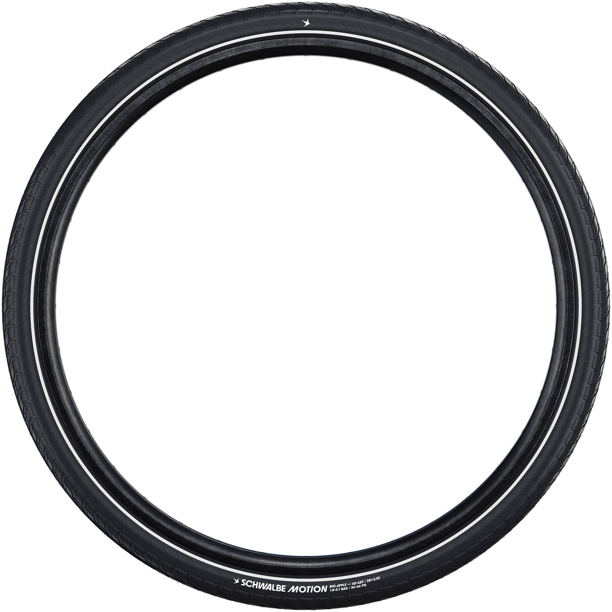 Schwalbe draadband motion big apple plus 55-584 zwart +r