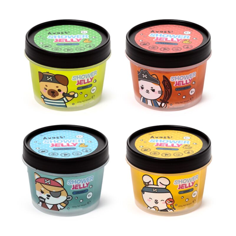 Adoramals piraten douche gelei