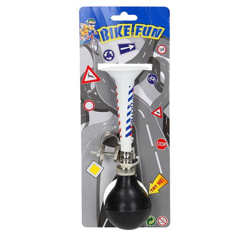 Johntoy bike fun metalen fietstoeter brandweer politie