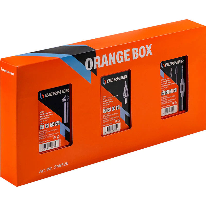 Cema berner metaalbewerkingset orange box