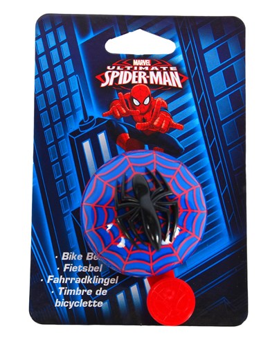 Spider-man fietsbel - jongens - blauw
