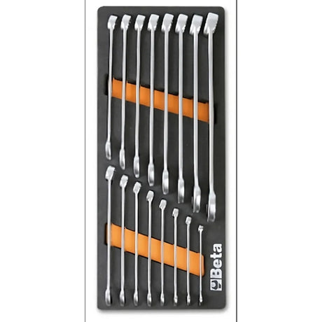 Beta, beta beta steek ringsleutel set 16-delig met inlay