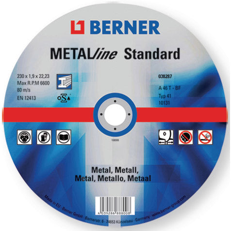 Cema slijpschijf metalline standard plat 115x1,0x22,23mm