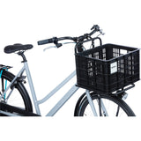 Basil fietskrat M - medium - 29.5 liter - zwart