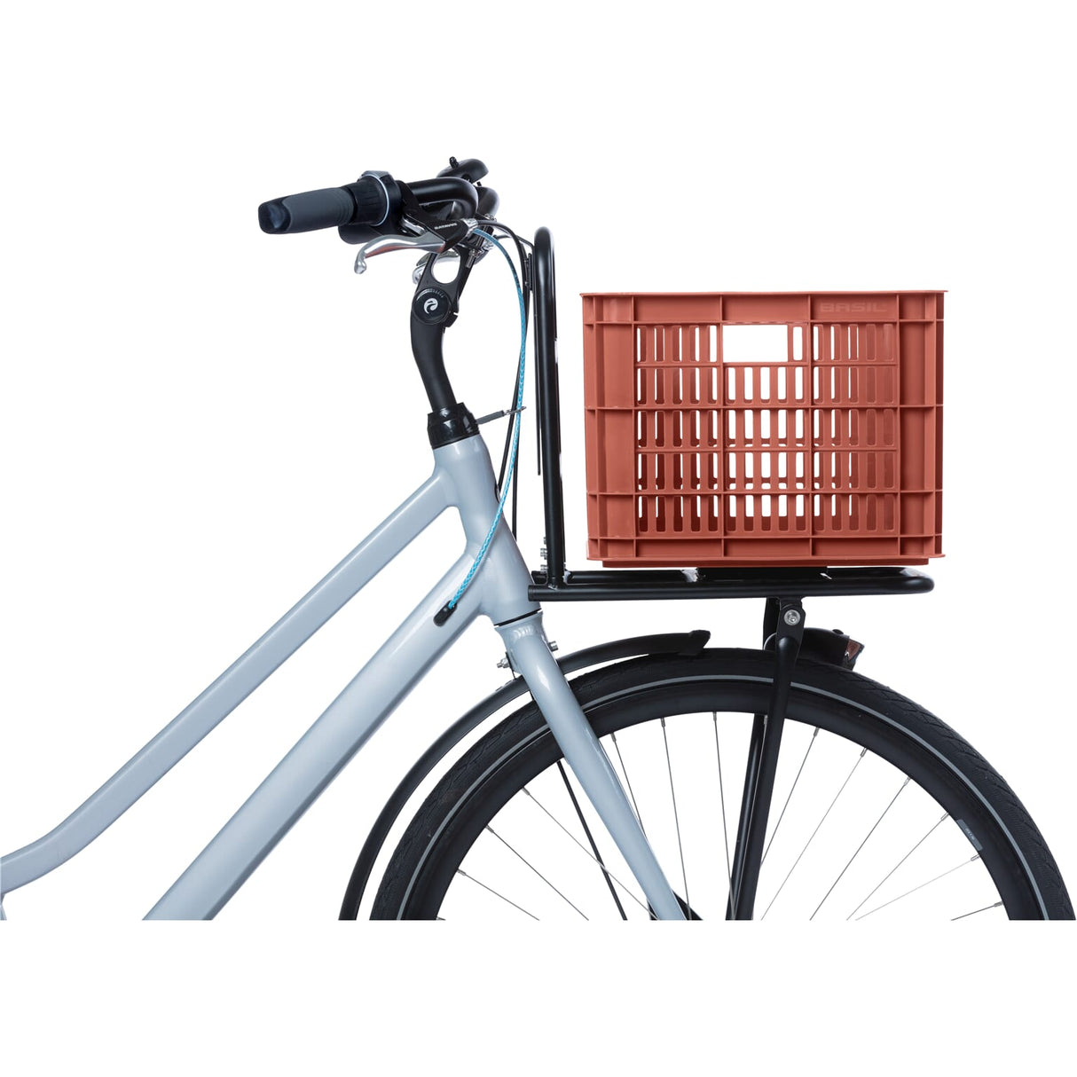 Basilikum Fahrradkrat M Medium 29,5 Liter rot