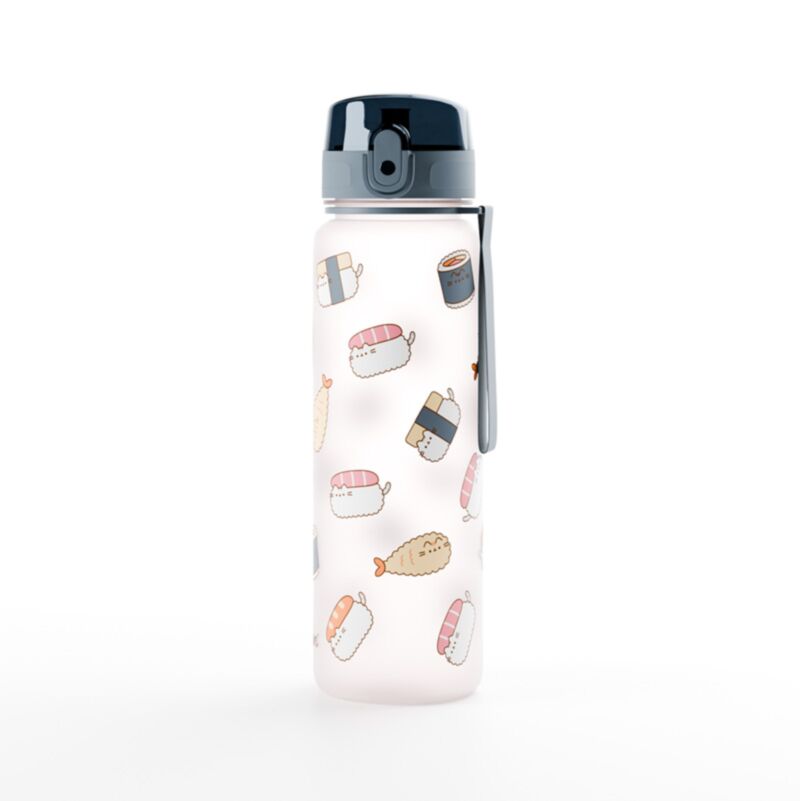 Union pusheen de kat sushi club pop top 600ml ecozen drinkfles