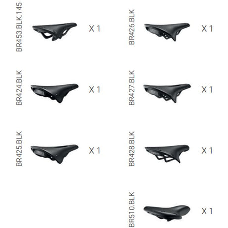Brooks cambium kit 2 (7 test saddles)