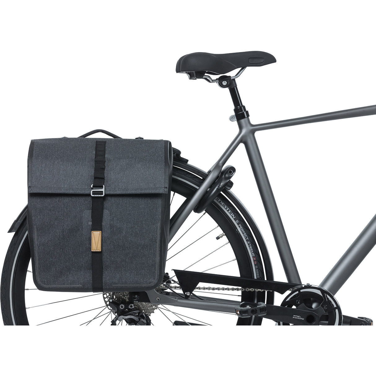 Basil dubbele fietstas urban dry mik