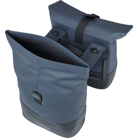 Basil b.v. tas basil cove dubbel blauw zwart | mik | 32l