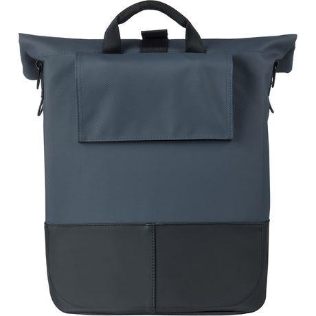 Basil tas cove shopper blauw zwart | mik hooks | 16l