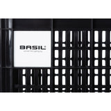 Basil Krat M recicla de plástico Mik 29.5L Negro