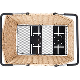 Basil fietsmand cento rattan look multi system 40 x 25 x 12 cm - seagrass
