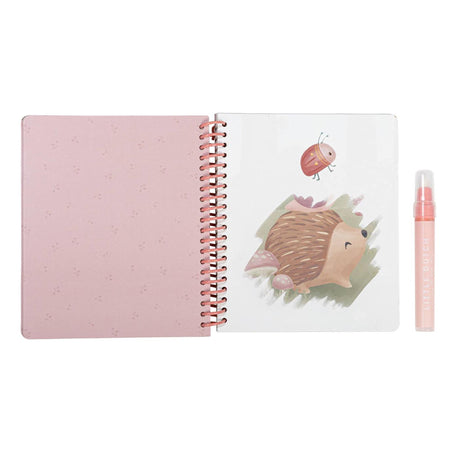 Little dutch watertekenboek rosa fairy garden - water magic book