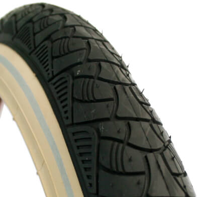 Deli Tire Tire SA-238 24 x 2 125 ZW Creme Ref