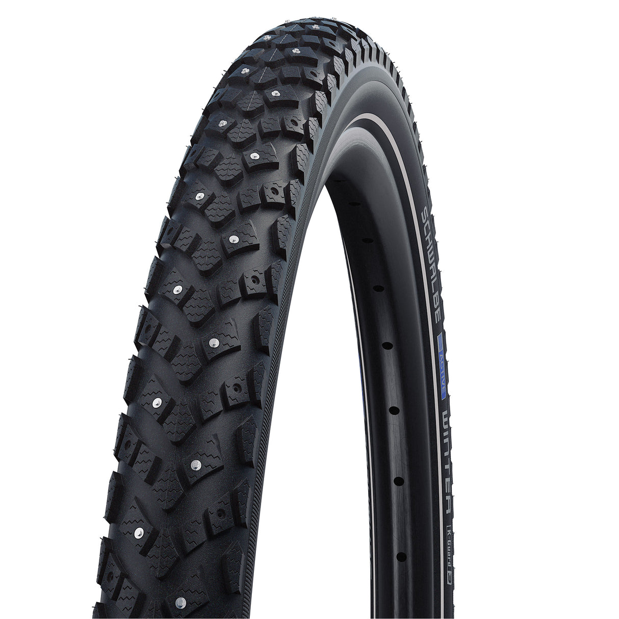 Schwalbe Dæk 26-1,75 (47-559) Vinter Active R 100 Spik Black