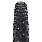 Schwalbe Dæk 26-1,75 (47-559) Vinter Active R 100 Spik Black