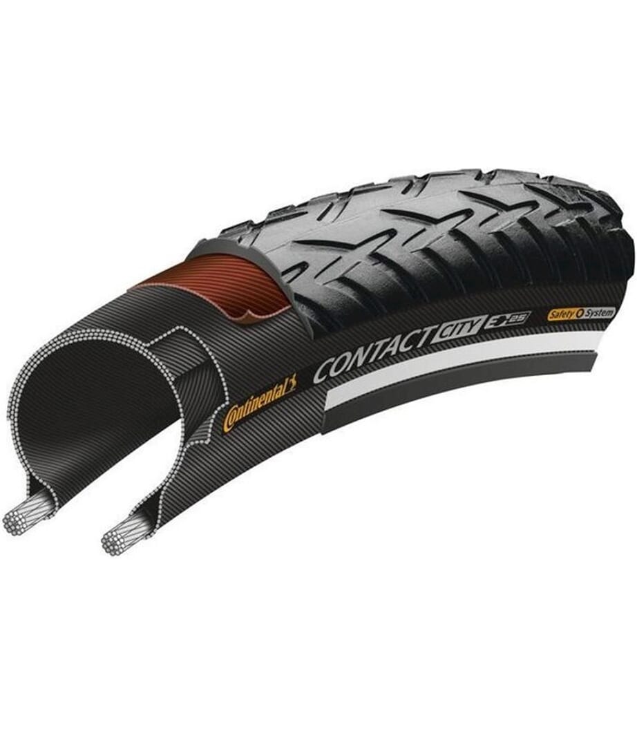 Continental Tire Ride+ 28 x 1,40 Czarne odbicie