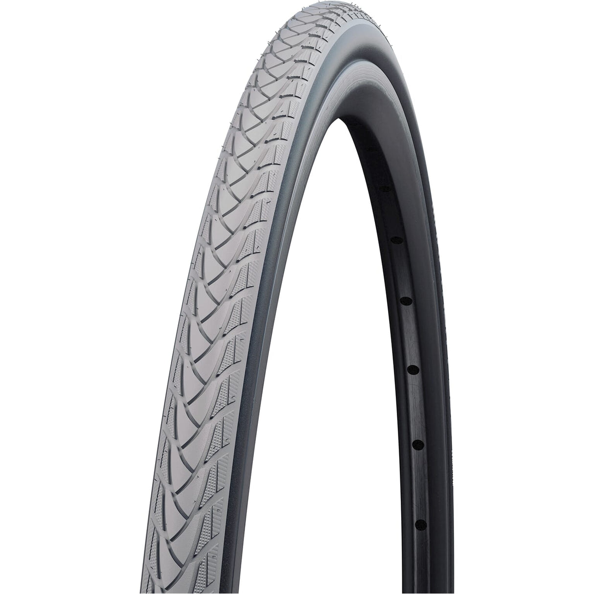 Schwalbe Reifen Marathon plus 24 x 1 3 8 Grau Schwarz