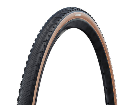 Schwalbe x-one rs pro - tlr - addix race - v-guard - 700x33c - transparent sidewall